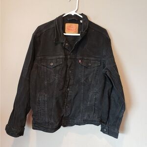 Levi's Men's black Denim Jacket